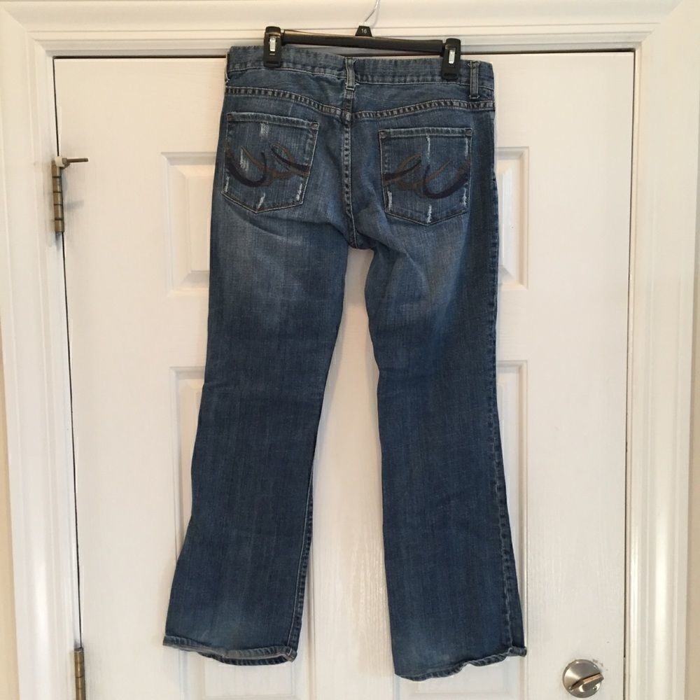 Express Distressed Jeans  - Picture 3 of 7